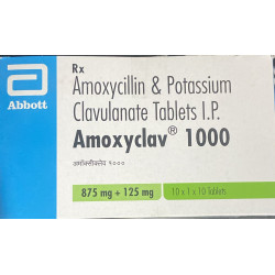 AMOXYCLAV-1000 MG TAB
