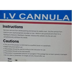AURUS IV CANNULA 18G