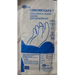 CHROMOSAFE SURGICAL GLOVES 7.5