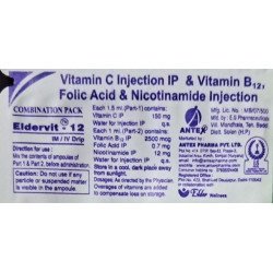 ELDERVIT 12 INJECTION