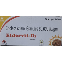 ELDERVIT D3 SACHET 60000 IU/GM(1GM)