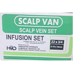 HMD SCALP VEIN SET 22NG