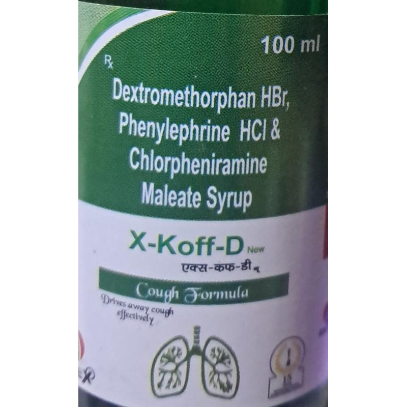 X-KOFF-D GREEN SYRUP 100ML